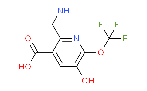 AM157952 | 1806739-73-0 | 2-(Aminomethyl)-5-hydroxy-6-(trifluoromethoxy)pyridine-3-carboxylic acid
