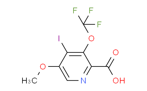 AM157957 | 1804799-32-3 | 4-Iodo-5-methoxy-3-(trifluoromethoxy)pyridine-2-carboxylic acid