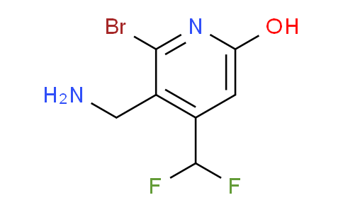 3-(Aminomethyl)-2-bromo-4-(difluoromethyl)-6-hydroxypyridine