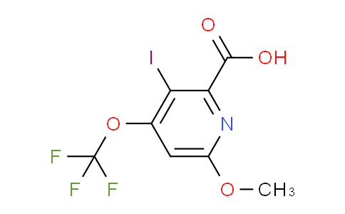 AM157967 | 1804357-52-5 | 3-Iodo-6-methoxy-4-(trifluoromethoxy)pyridine-2-carboxylic acid