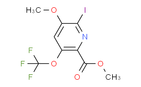 Methyl 2-iodo-3-methoxy-5-(trifluoromethoxy)pyridine-6-carboxylate