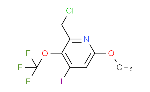 2-(Chloromethyl)-4-iodo-6-methoxy-3-(trifluoromethoxy)pyridine
