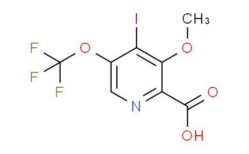 4-Iodo-3-methoxy-5-(trifluoromethoxy)pyridine-2-carboxylic acid
