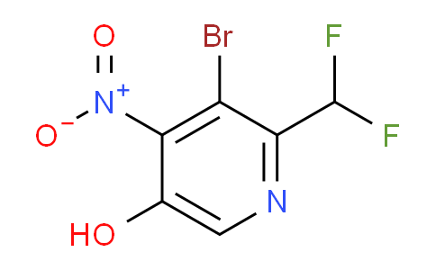 AM15798 | 1806835-11-9 | 3-Bromo-2-(difluoromethyl)-5-hydroxy-4-nitropyridine