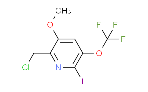 AM157984 | 1805927-35-8 | 2-(Chloromethyl)-6-iodo-3-methoxy-5-(trifluoromethoxy)pyridine