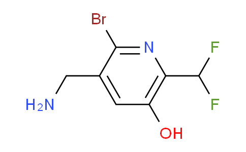 AM15799 | 1805408-03-0 | 3-(Aminomethyl)-2-bromo-6-(difluoromethyl)-5-hydroxypyridine