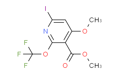 Methyl 6-iodo-4-methoxy-2-(trifluoromethoxy)pyridine-3-carboxylate