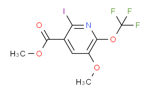 AM157996 | 1804730-06-0 | Methyl 2-iodo-5-methoxy-6-(trifluoromethoxy)pyridine-3-carboxylate