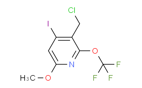 3-(Chloromethyl)-4-iodo-6-methoxy-2-(trifluoromethoxy)pyridine