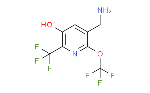3-(Aminomethyl)-5-hydroxy-2-(trifluoromethoxy)-6-(trifluoromethyl)pyridine