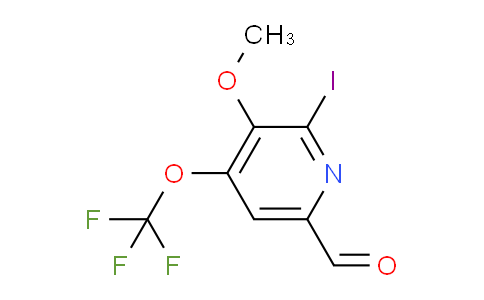 AM158001 | 1804645-27-9 | 2-Iodo-3-methoxy-4-(trifluoromethoxy)pyridine-6-carboxaldehyde