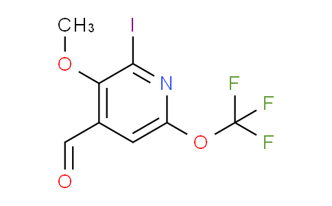 2-Iodo-3-methoxy-6-(trifluoromethoxy)pyridine-4-carboxaldehyde