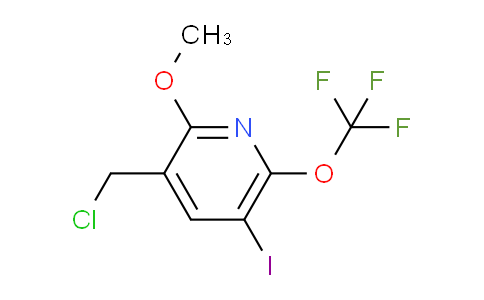 3-(Chloromethyl)-5-iodo-2-methoxy-6-(trifluoromethoxy)pyridine