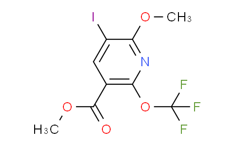 Methyl 3-iodo-2-methoxy-6-(trifluoromethoxy)pyridine-5-carboxylate