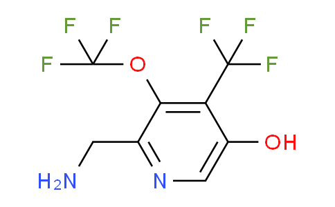 2-(Aminomethyl)-5-hydroxy-3-(trifluoromethoxy)-4-(trifluoromethyl)pyridine