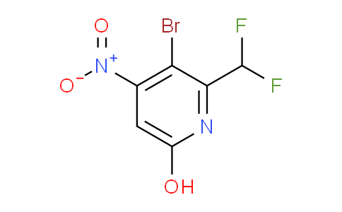 AM15801 | 1805169-32-7 | 3-Bromo-2-(difluoromethyl)-6-hydroxy-4-nitropyridine