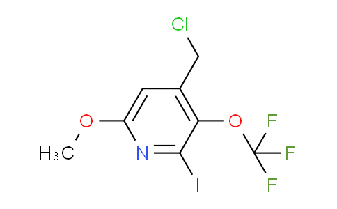 4-(Chloromethyl)-2-iodo-6-methoxy-3-(trifluoromethoxy)pyridine