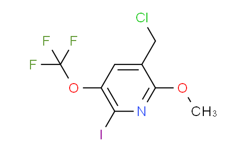 AM158017 | 1806728-64-2 | 3-(Chloromethyl)-6-iodo-2-methoxy-5-(trifluoromethoxy)pyridine