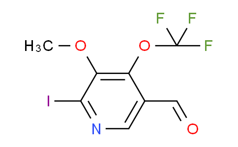 2-Iodo-3-methoxy-4-(trifluoromethoxy)pyridine-5-carboxaldehyde