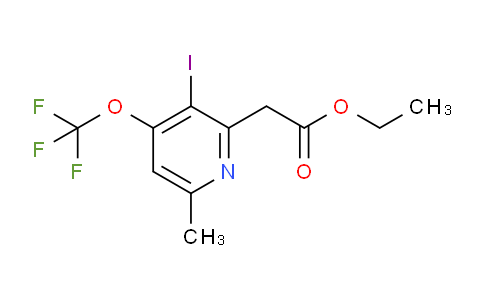 AM158032 | 1804346-80-2 | Ethyl 3-iodo-6-methyl-4-(trifluoromethoxy)pyridine-2-acetate