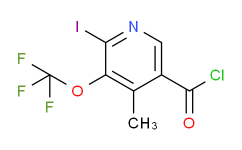 AM158038 | 1804773-70-3 | 2-Iodo-4-methyl-3-(trifluoromethoxy)pyridine-5-carbonyl chloride