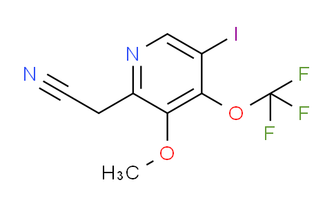 AM158042 | 1806730-55-1 | 5-Iodo-3-methoxy-4-(trifluoromethoxy)pyridine-2-acetonitrile
