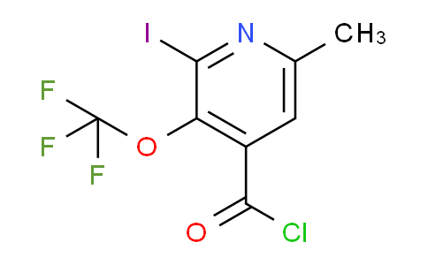 AM158045 | 1804737-06-1 | 2-Iodo-6-methyl-3-(trifluoromethoxy)pyridine-4-carbonyl chloride
