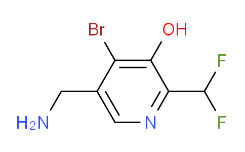 AM15805 | 1805169-97-4 | 5-(Aminomethyl)-4-bromo-2-(difluoromethyl)-3-hydroxypyridine