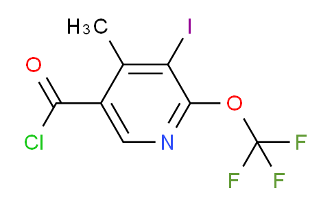 AM158050 | 1804347-06-5 | 3-Iodo-4-methyl-2-(trifluoromethoxy)pyridine-5-carbonyl chloride