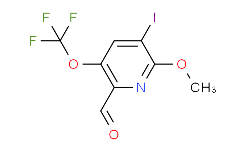 AM158051 | 1804349-96-9 | 3-Iodo-2-methoxy-5-(trifluoromethoxy)pyridine-6-carboxaldehyde