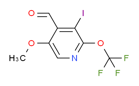 AM158058 | 1804436-33-6 | 3-Iodo-5-methoxy-2-(trifluoromethoxy)pyridine-4-carboxaldehyde