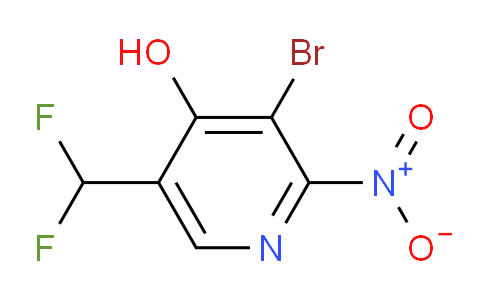 AM15807 | 1805367-80-9 | 3-Bromo-5-(difluoromethyl)-4-hydroxy-2-nitropyridine