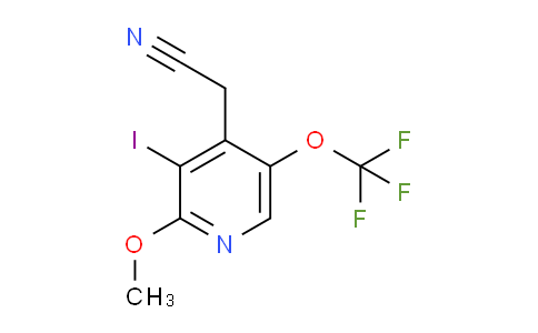 AM158073 | 1804727-88-5 | 3-Iodo-2-methoxy-5-(trifluoromethoxy)pyridine-4-acetonitrile