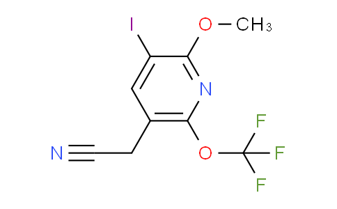 AM158076 | 1804832-59-4 | 3-Iodo-2-methoxy-6-(trifluoromethoxy)pyridine-5-acetonitrile