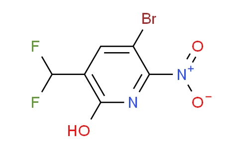 AM15808 | 1805406-50-1 | 3-Bromo-5-(difluoromethyl)-6-hydroxy-2-nitropyridine