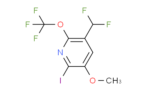 AM158080 | 1805927-65-4 | 5-(Difluoromethyl)-2-iodo-3-methoxy-6-(trifluoromethoxy)pyridine