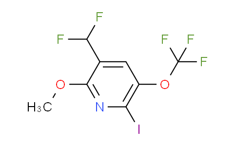 AM158081 | 1804830-10-1 | 3-(Difluoromethyl)-6-iodo-2-methoxy-5-(trifluoromethoxy)pyridine