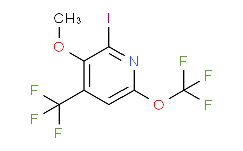 AM158084 | 1806729-67-8 | 2-Iodo-3-methoxy-6-(trifluoromethoxy)-4-(trifluoromethyl)pyridine