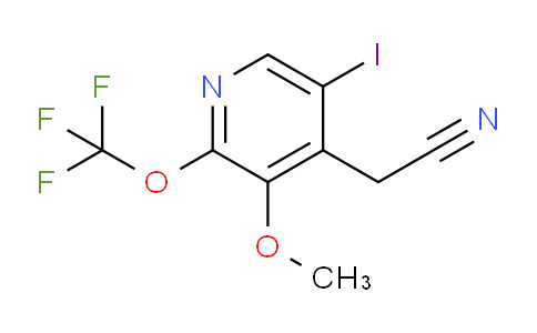 AM158086 | 1804832-79-8 | 5-Iodo-3-methoxy-2-(trifluoromethoxy)pyridine-4-acetonitrile