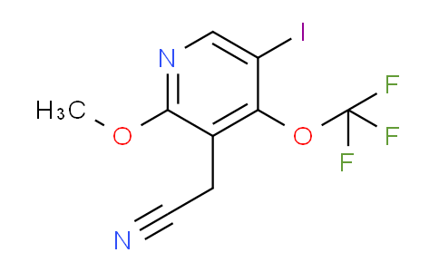 5-Iodo-2-methoxy-4-(trifluoromethoxy)pyridine-3-acetonitrile