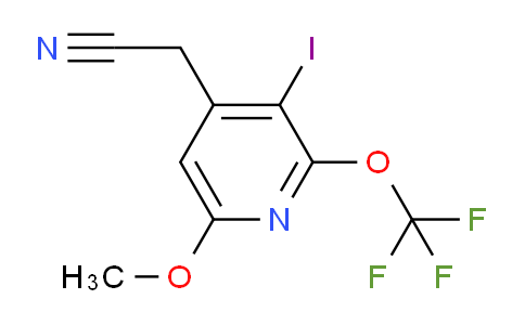 AM158093 | 1804436-20-1 | 3-Iodo-6-methoxy-2-(trifluoromethoxy)pyridine-4-acetonitrile