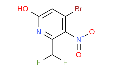 AM15811 | 1804659-17-3 | 4-Bromo-2-(difluoromethyl)-6-hydroxy-3-nitropyridine