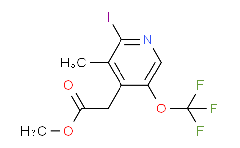 AM158121 | 1804775-21-0 | Methyl 2-iodo-3-methyl-5-(trifluoromethoxy)pyridine-4-acetate