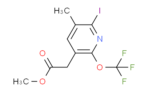 AM158123 | 1804364-74-6 | Methyl 2-iodo-3-methyl-6-(trifluoromethoxy)pyridine-5-acetate