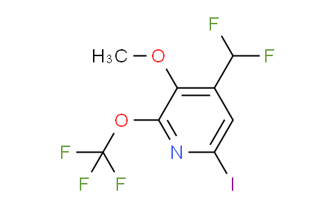 AM158128 | 1804831-63-7 | 4-(Difluoromethyl)-6-iodo-3-methoxy-2-(trifluoromethoxy)pyridine