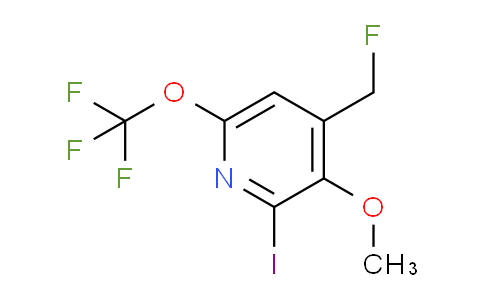AM158130 | 1804651-95-3 | 4-(Fluoromethyl)-2-iodo-3-methoxy-6-(trifluoromethoxy)pyridine