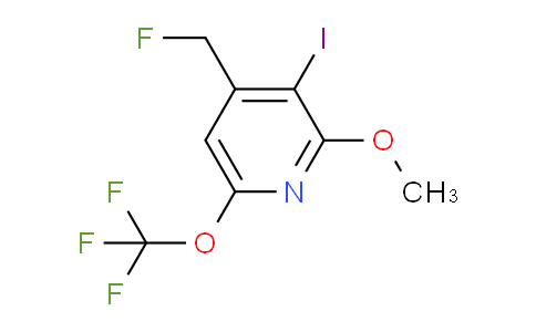 4-(Fluoromethyl)-3-iodo-2-methoxy-6-(trifluoromethoxy)pyridine