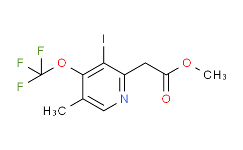 Methyl 3-iodo-5-methyl-4-(trifluoromethoxy)pyridine-2-acetate
