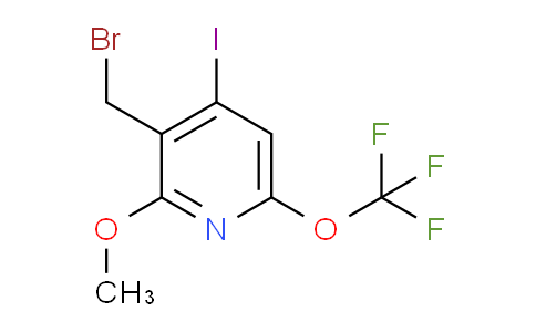 3-(Bromomethyl)-4-iodo-2-methoxy-6-(trifluoromethoxy)pyridine