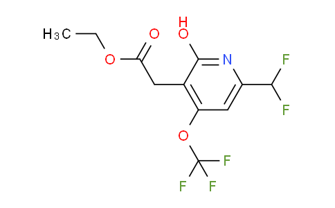 AM158153 | 1805923-69-6 | Ethyl 6-(difluoromethyl)-2-hydroxy-4-(trifluoromethoxy)pyridine-3-acetate
